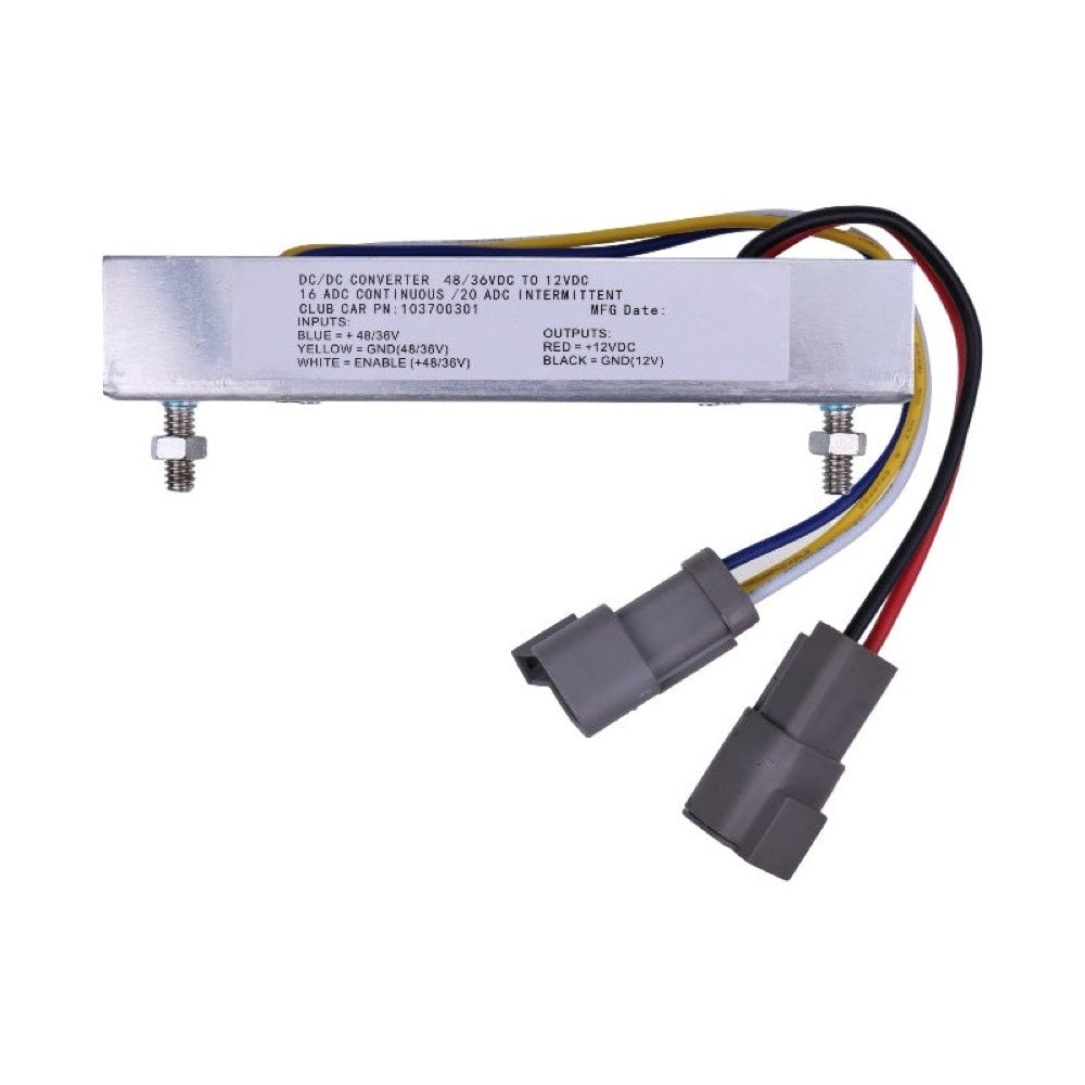 DC Converter 103700301 fits Club Car Golf Cart DS Precedent Tempo