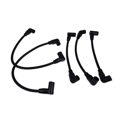 Distributor Spark Plug Ignition Wire Set 84-816761Q14 compatible with MerCruiser Volvo Penta 3.0L GM 181 I/L4