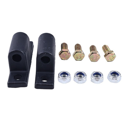 Door Hinge Set 6717593 compatible with Bobcat Track Loader T110 T140 T180 T190 T200 T250 T300 T320