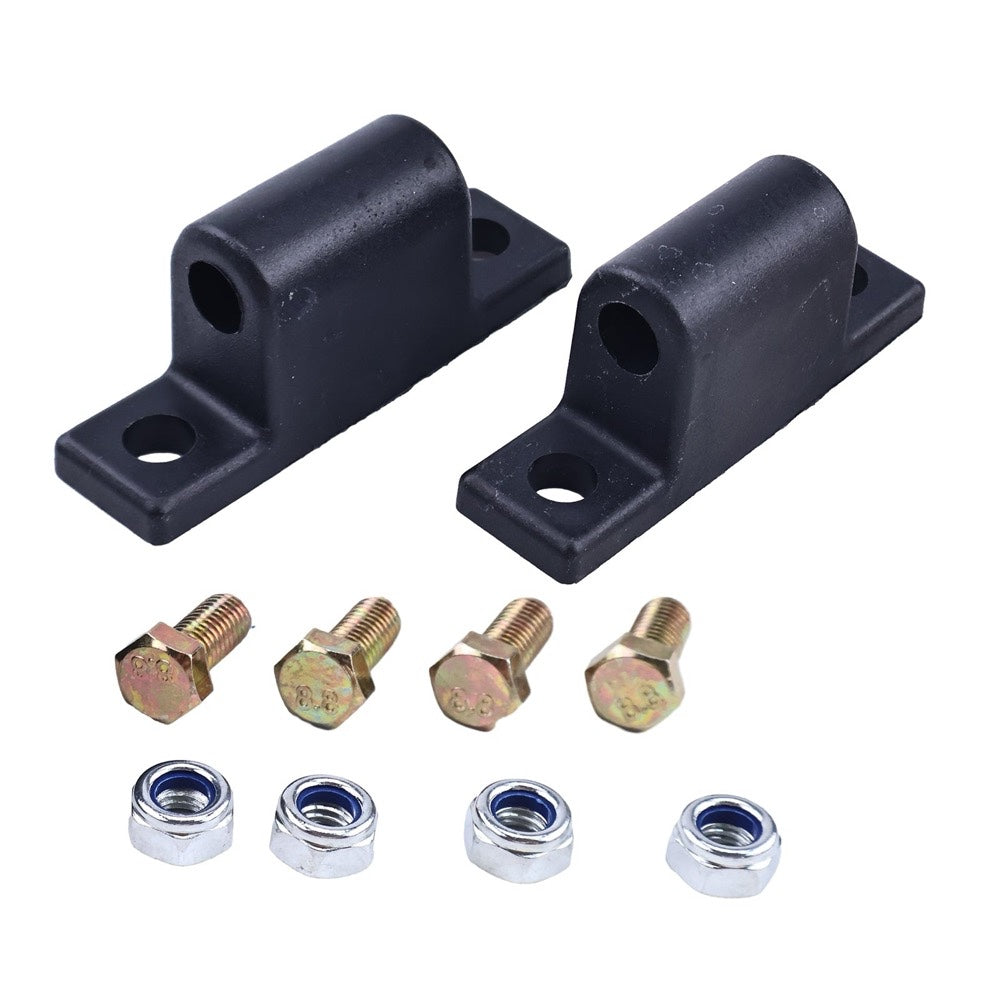 Door Hinge Set 6717593 compatible with Bobcat Track Loader T110 T140 T180 T190 T200 T250 T300 T320