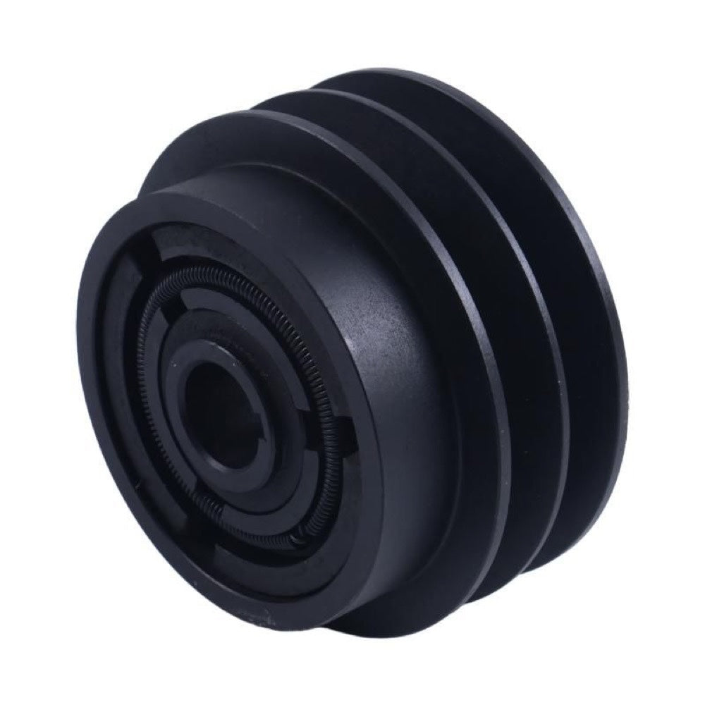 Double 5/8" V Belt 1" Bore 5" Pulley Heavy Duty 2B Centrifugal Clutch