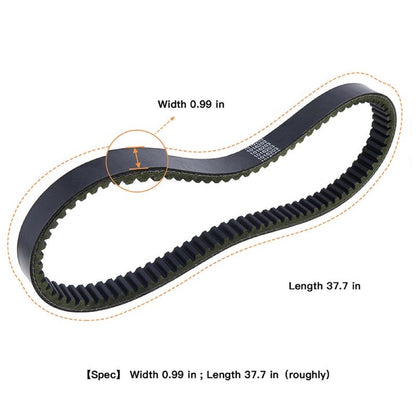 Drive Belt 1016203 suitable for Club Car Precedent 2004-23 Golf Cart Gas DS 1992-23