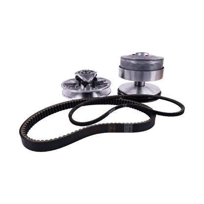 Drive Driven Clutch & Belt Set 101832902 101834001 compatible with Club Car Golf Cart DS Precedent
