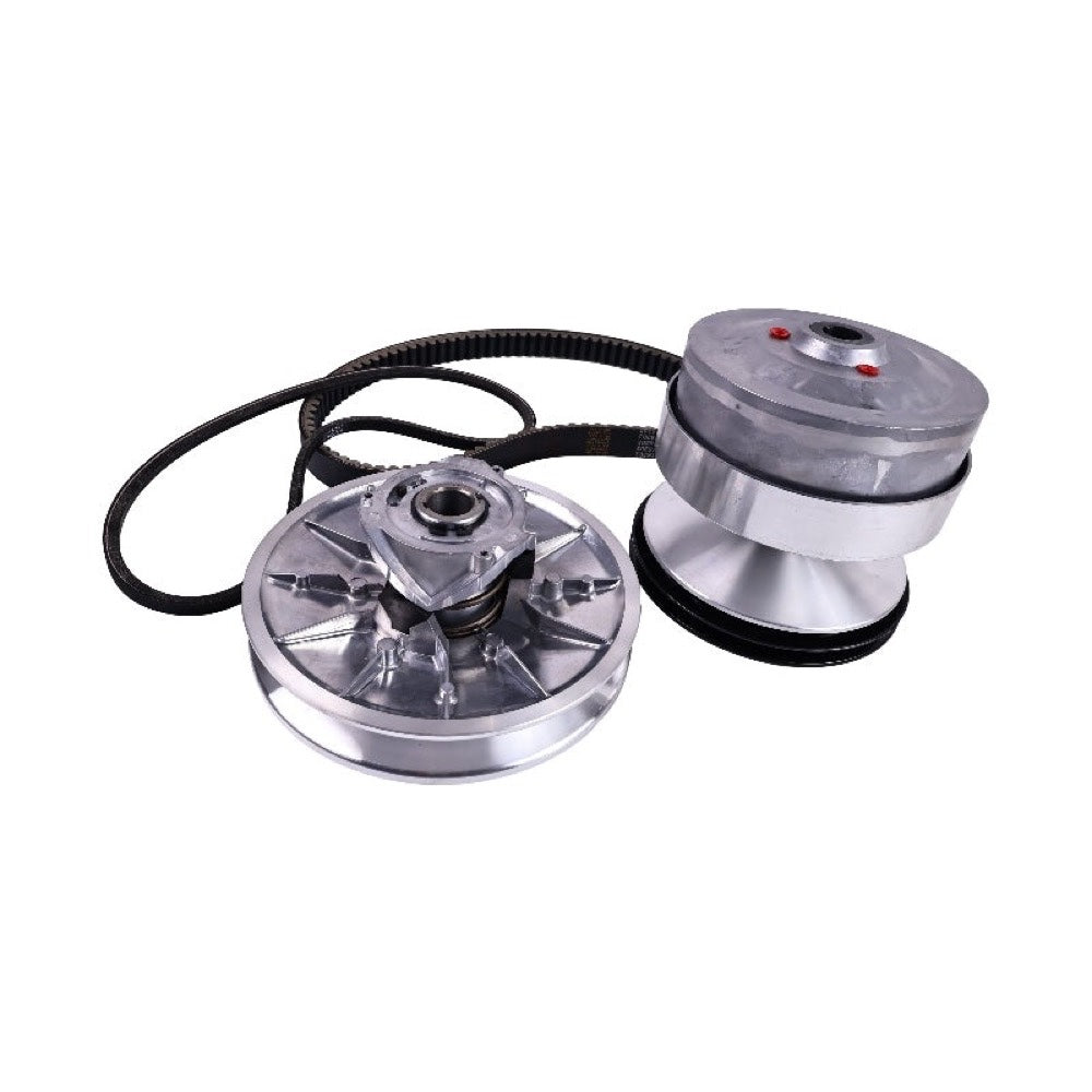 Drive Driven Clutch & Belt Set 101832902 101834001 compatible with Club Car Golf Cart DS Precedent