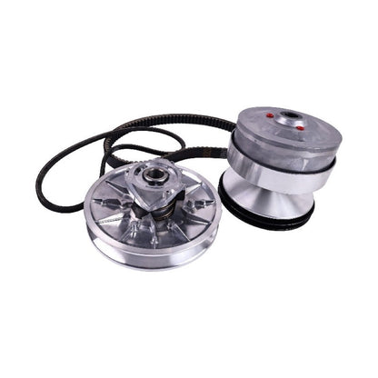 Drive Driven Clutch & Belt Set 101832902 101834001 compatible with Club Car Golf Cart DS Precedent