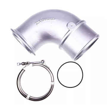 Elbow With Clamp And O-Ring 3682674 compatible with Cummins Engine ISX