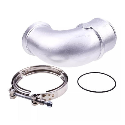 Elbow With Clamp And O-Ring 3682674 compatible with Cummins Engine ISX