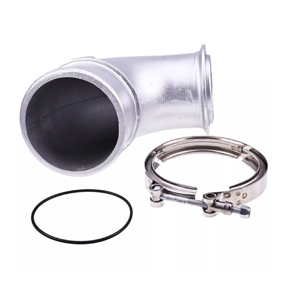 Elbow With Clamp And O-Ring 3682674 compatible with Cummins Engine ISX