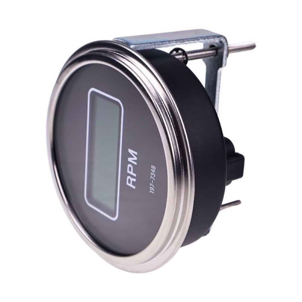 Electronic Tachometer 197-7348 fits Caterpillar CAT Engine 3114 3116 3126 Petroleum Package CX31-C13I CX31-C15I CX31-C18I CX31-C9I