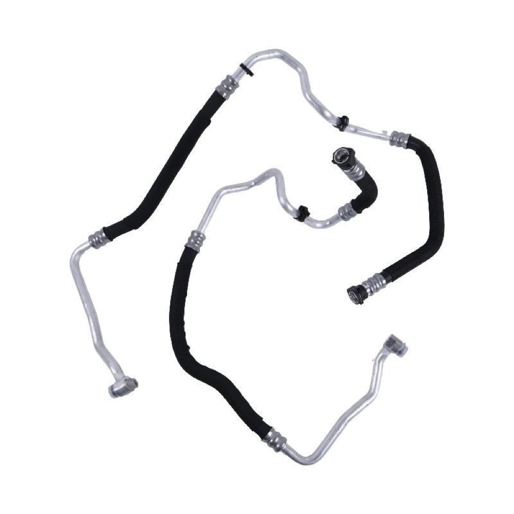 Engine Oil Cooler Hose 17227589509 17227589510 compatible with BMW 550i 550i GT 650i 750i