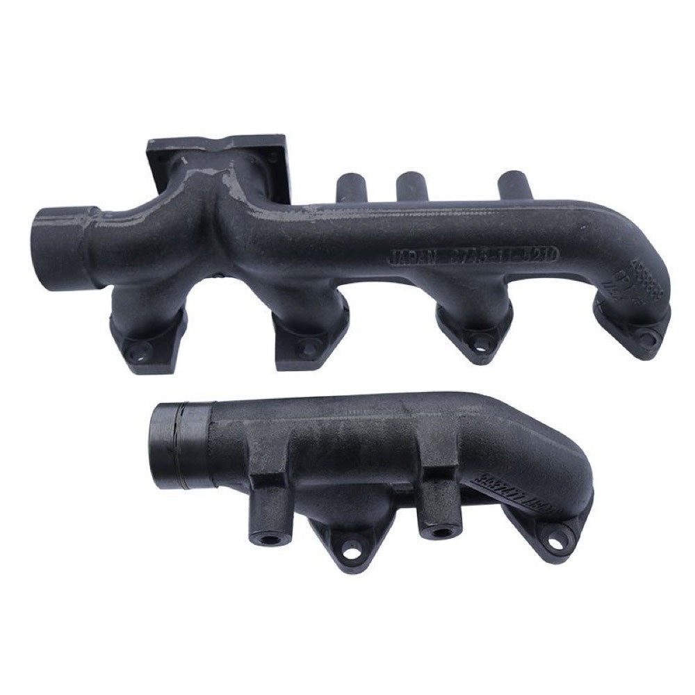 Exhaust Manifold 4938859 & 3937477 for use with Cummins Engine QSL9 ISLE