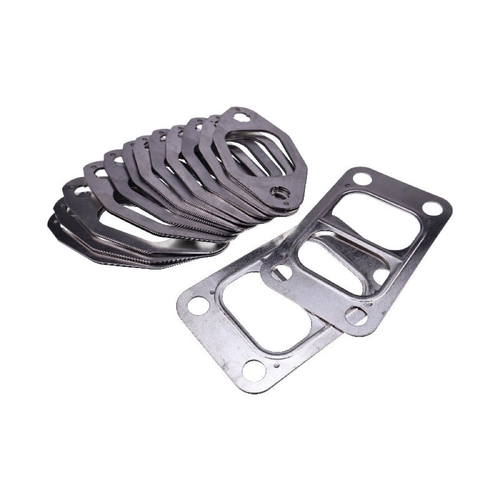 Exhaust Manifold Turbo Gasket Set for use with Cummins Engine 4BT 6BT 4B5.9 Hyundai Excavator R200W-7 R210LC-7 R220LC-7 R250LC-7