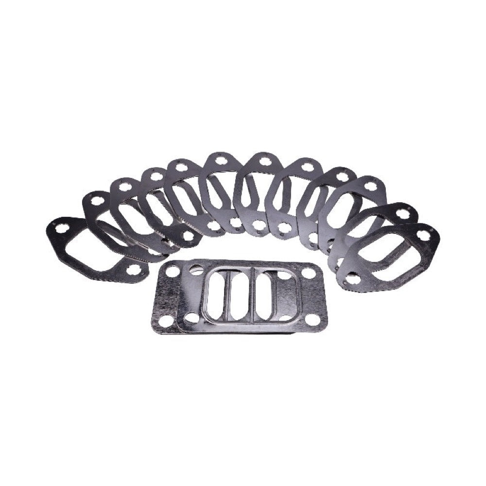 Exhaust Manifold Turbo Gasket Set for use with Cummins Engine 4BT 6BT 4B5.9 Hyundai Excavator R200W-7 R210LC-7 R220LC-7 R250LC-7