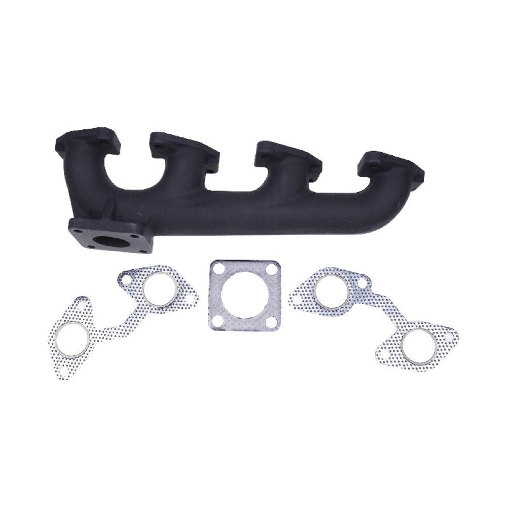 Exhaust Manifold With Gasket 16691-12310 15416-12313 15416-12310 fits Kubota Engine V2203 V1903 Tractor L345DT L355SS L345