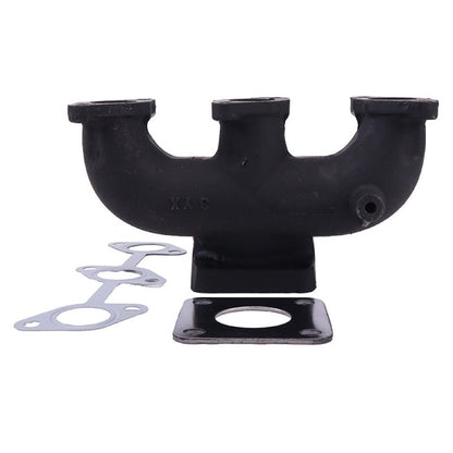 Exhaust Manifold With Gaskets 19462-12312 19462-12310 for use with Kubota Engine D722 D782 DF752 WG750 WG752 Excavator K-008