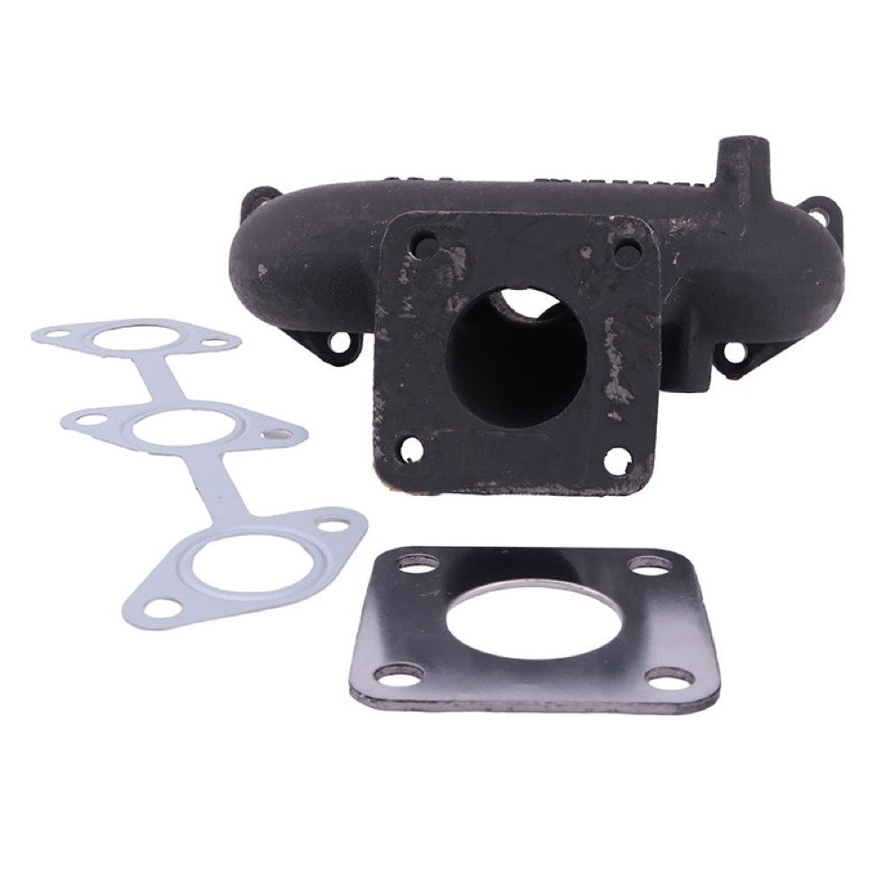 Exhaust Manifold With Gaskets 19462-12312 19462-12310 for use with Kubota Engine D722 D782 DF752 WG750 WG752 Excavator K-008
