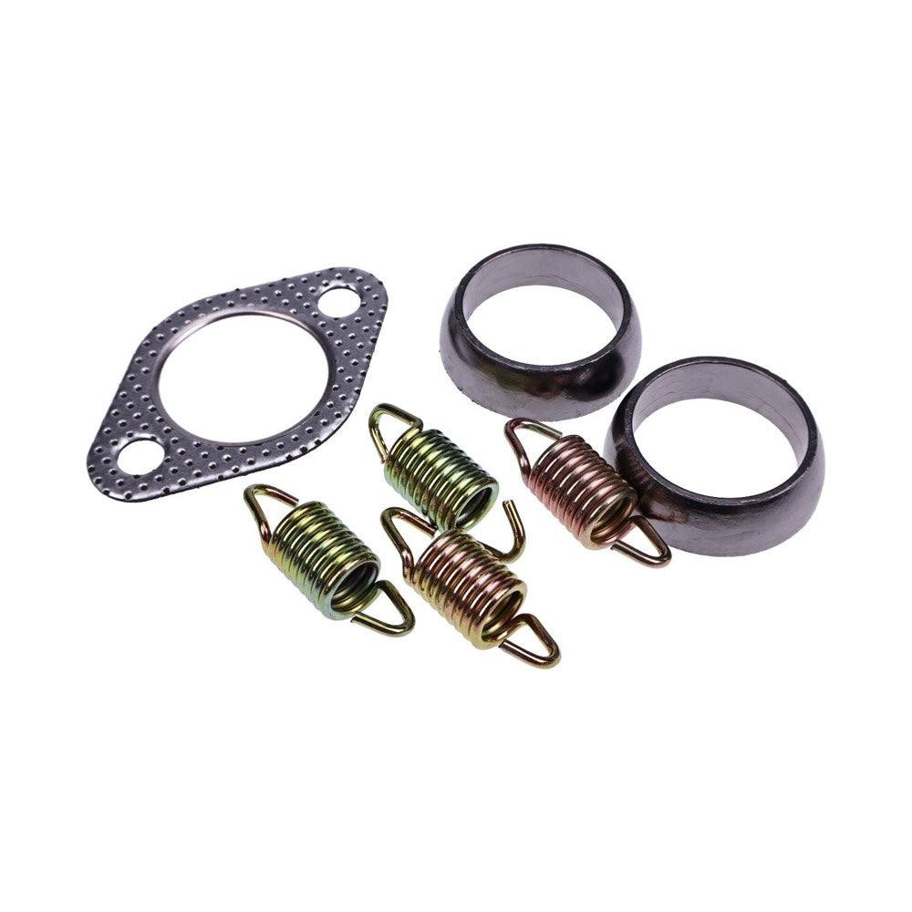 Exhaust Muffler Gasket Seal Spring Kit 3085075 compatible with Polaris ATV UTV Ranger Hawkeye Sportsman 400 425 450 Worker 500