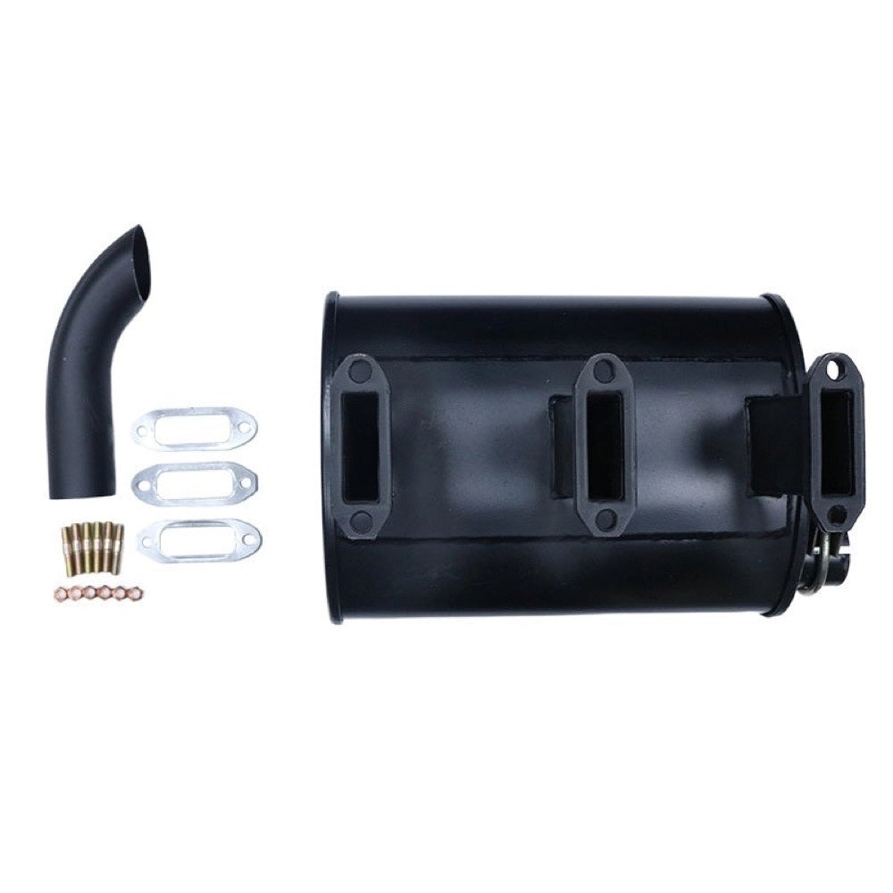 Exhaust Muffler Silencer 02160566 for use with Deutz Engine F3L912 F3L913 F3L914 912 913 914