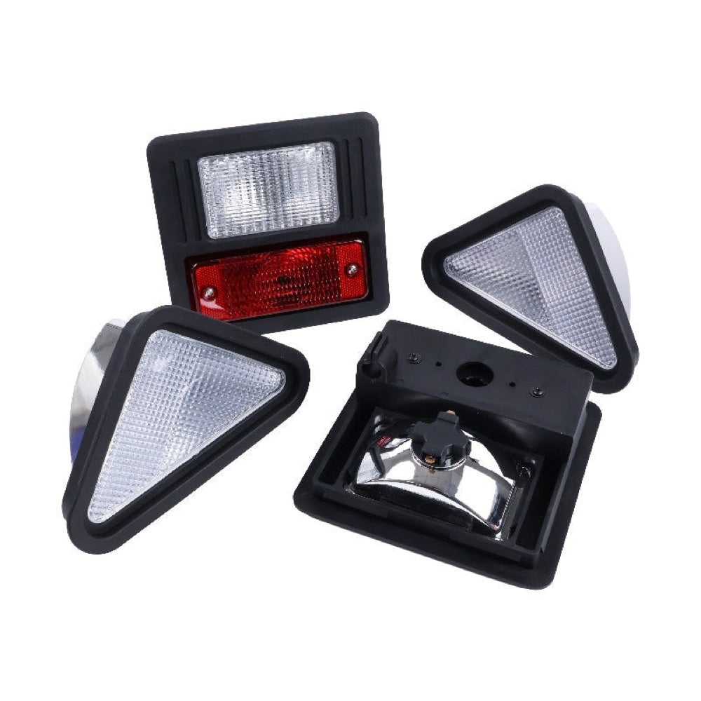 Exterior Head Tail Light Kit for use with Bobcat Loader T110 T140 T180 T190 T200 T250 T300 T320 S100 S130 S150 S160 S175 S185 S205 S220 S250 S300 S330