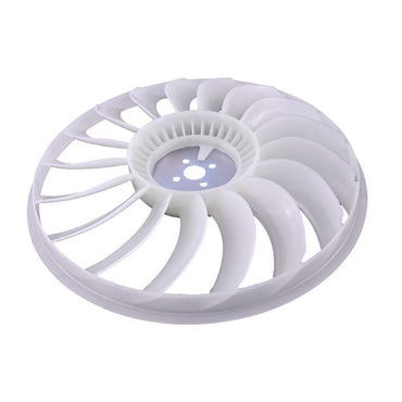 Fan 16361-26600-71 compatible with Toyota 7FDKU40 7FDU35 7FDU45 7FDU70 7FDU80 8FDU20 8FDU25 8FDU32 7FD35-A50 8F10-35
