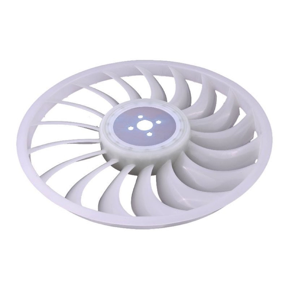 Fan 16361-26600-71 compatible with Toyota 7FDKU40 7FDU35 7FDU45 7FDU70 7FDU80 8FDU20 8FDU25 8FDU32 7FD35-A50 8F10-35