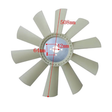 Fan 262/36800 fits JCB Loader 4C 3CX444 411 416 415 425 412S