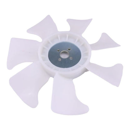 Fan Blade 19077-74110 for use with Kubota Engine D1703 D1803 V2003 V2203 V2403 Excavator KX033-4 KX121-2 KX161-2 KX91-3 U35 U35-S2CA
