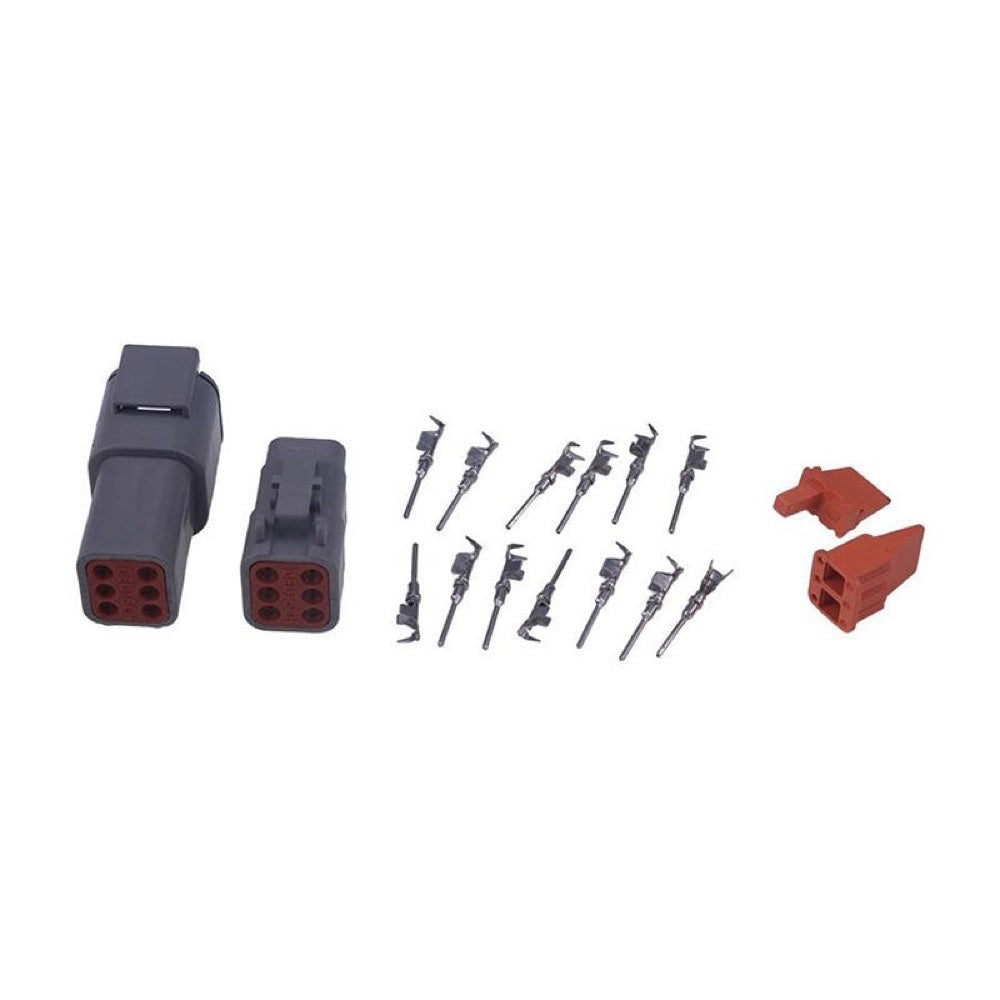 Female Plug Kit 105328GT compatible with Genie Scissor Lift GS-1530 GS-1932 GS-2032 GS-2046 GS-3268