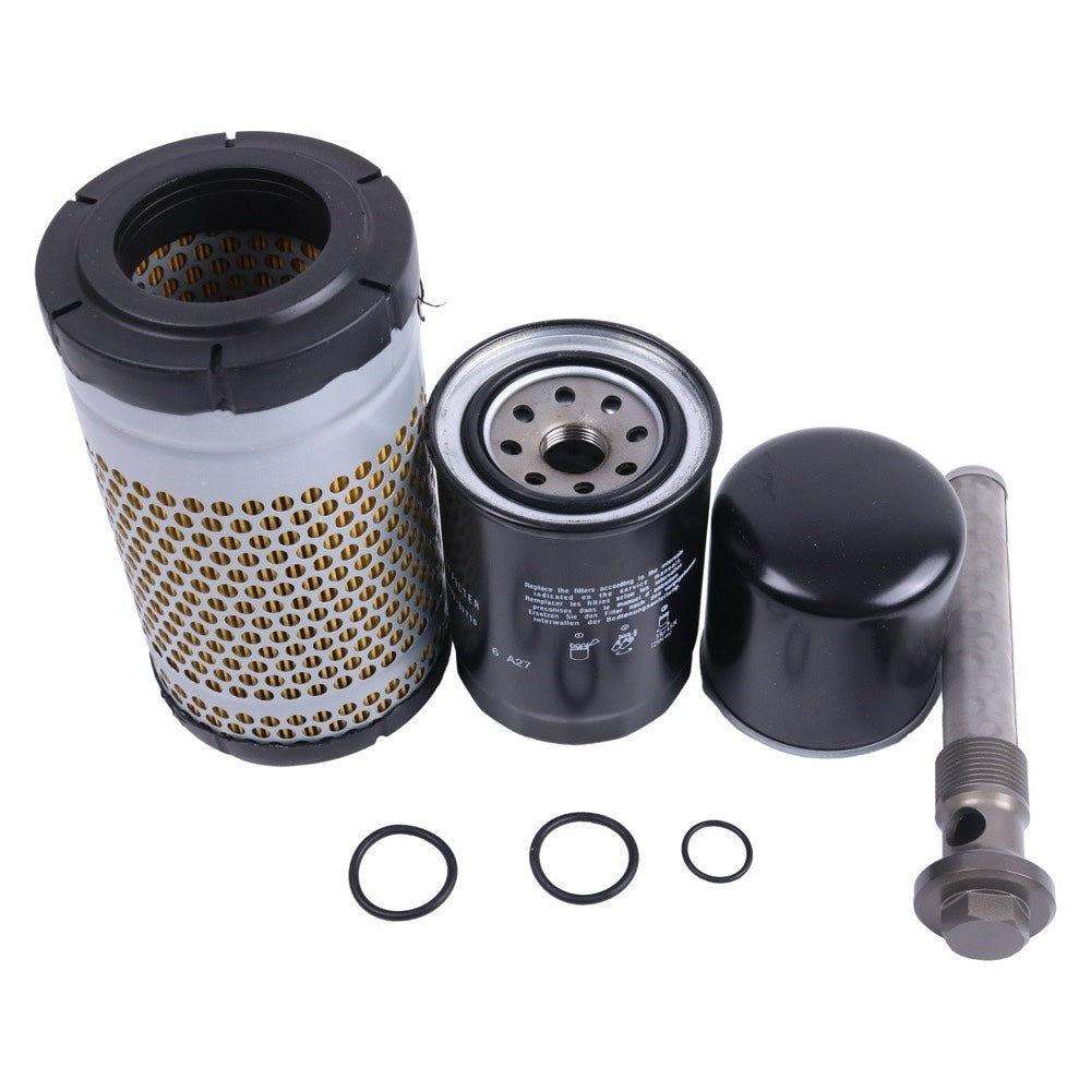 Filter Kit 3710280M1 6259119M91 compatible with Massey Ferguson Tractor GC1705 GC1710 GC1715 GC1720 GC1723E GC1725M