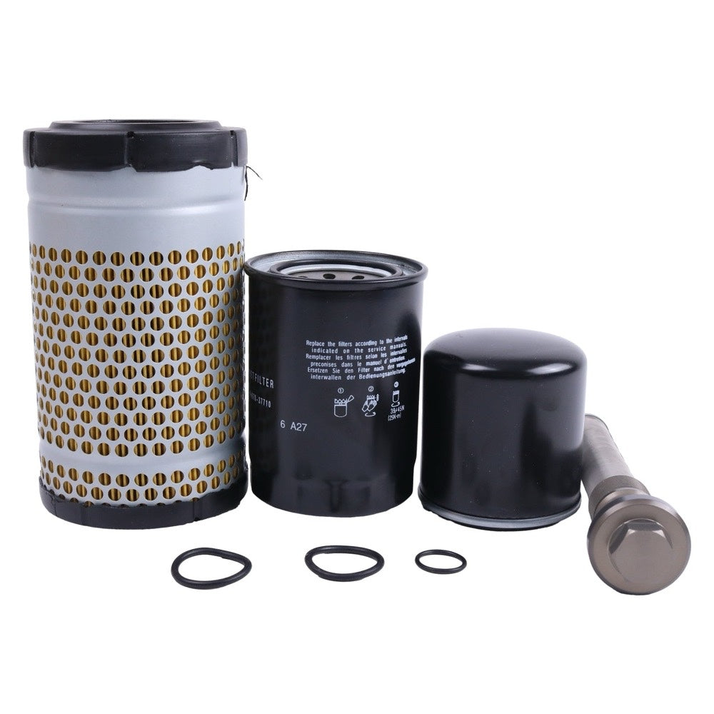 Filter Kit 3710280M1 6259119M91 compatible with Massey Ferguson Tractor GC1705 GC1710 GC1715 GC1720 GC1723E GC1725M