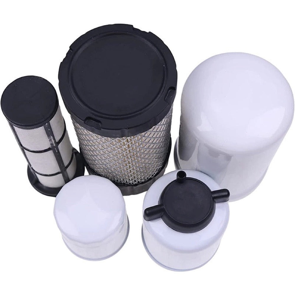 Filter Kit 6671057 6667352 6687262 6687263 6677652 compatible with Bobcat Mini Track Loader MT52 MT55 MT85