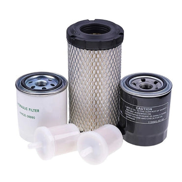 Filter Kit 77700-03362 suitable for Kubota BX24 BX25 BX23S BX1500 BX1800 BX1830 BX 1850 BX1860 BX2230 BX2350 BX2360 BX2380 GR2100 GR2110 GR2120