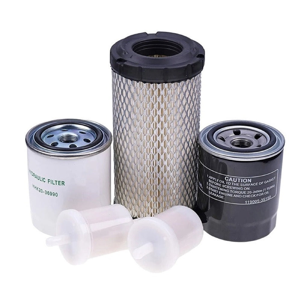 Filter Kit 77700-03363 suitable for Kubota BX Series BX2200 BX2660 ZD28