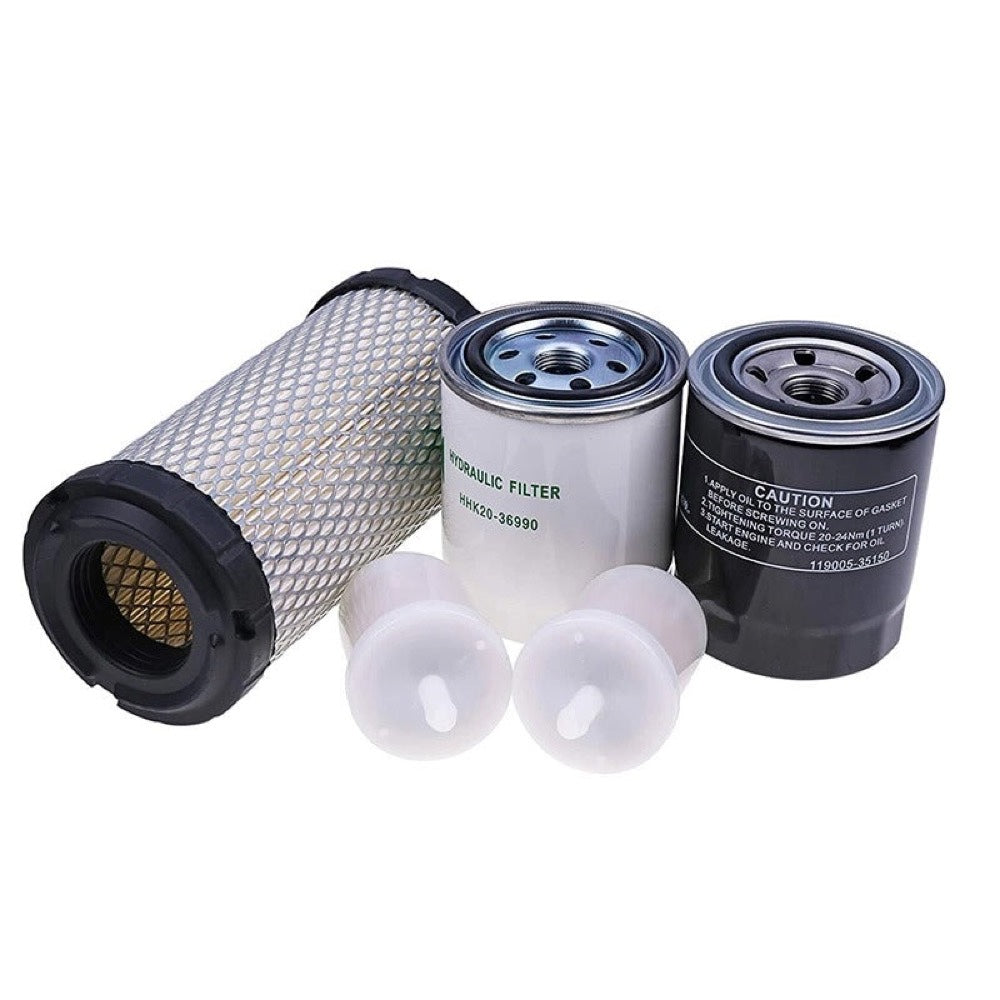 Filter Kit 77700-03363 suitable for Kubota BX Series BX2200 BX2660 ZD28