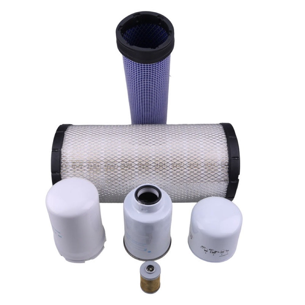 Filter Kit compatible with Kubota Compact Track Loader SVL90-2 SVL95-2