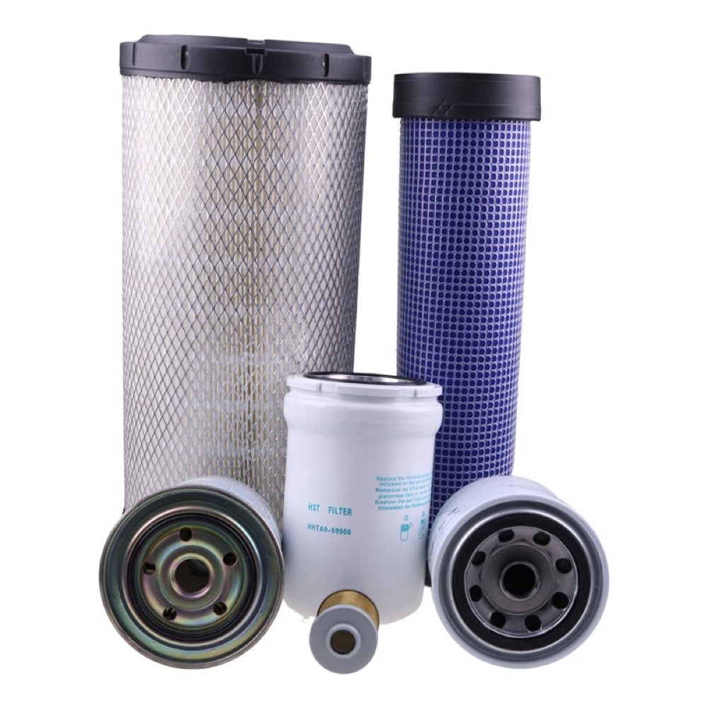 Filter Kit compatible with Kubota Compact Track Loader SVL90-2 SVL95-2