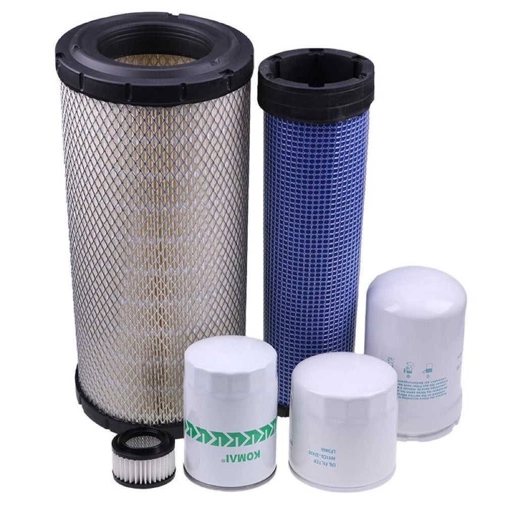Filter Kit suitable for Kubota Track Loader SVL75 SVL75- SN 26158 And Above