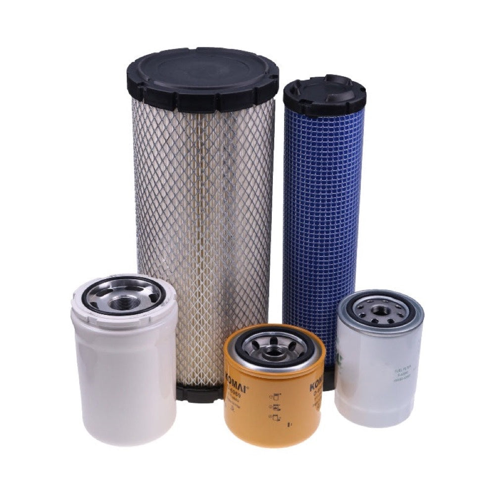Filter Kit HH1C0-32430 HHTA0-59900 HHV00-51640 59800-26110 3A111-19130 suitable for Kubota Loader SVL75-2 SVL75-2C SVL95-2S SVL95-2SC
