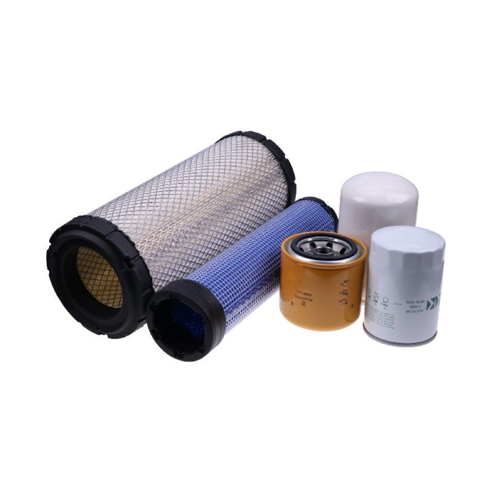 Filter Kit HH1C0-32430 HHTA0-59900 HHV00-51640 59800-26110 3A111-19130 suitable for Kubota Loader SVL75-2 SVL75-2C SVL95-2S SVL95-2SC