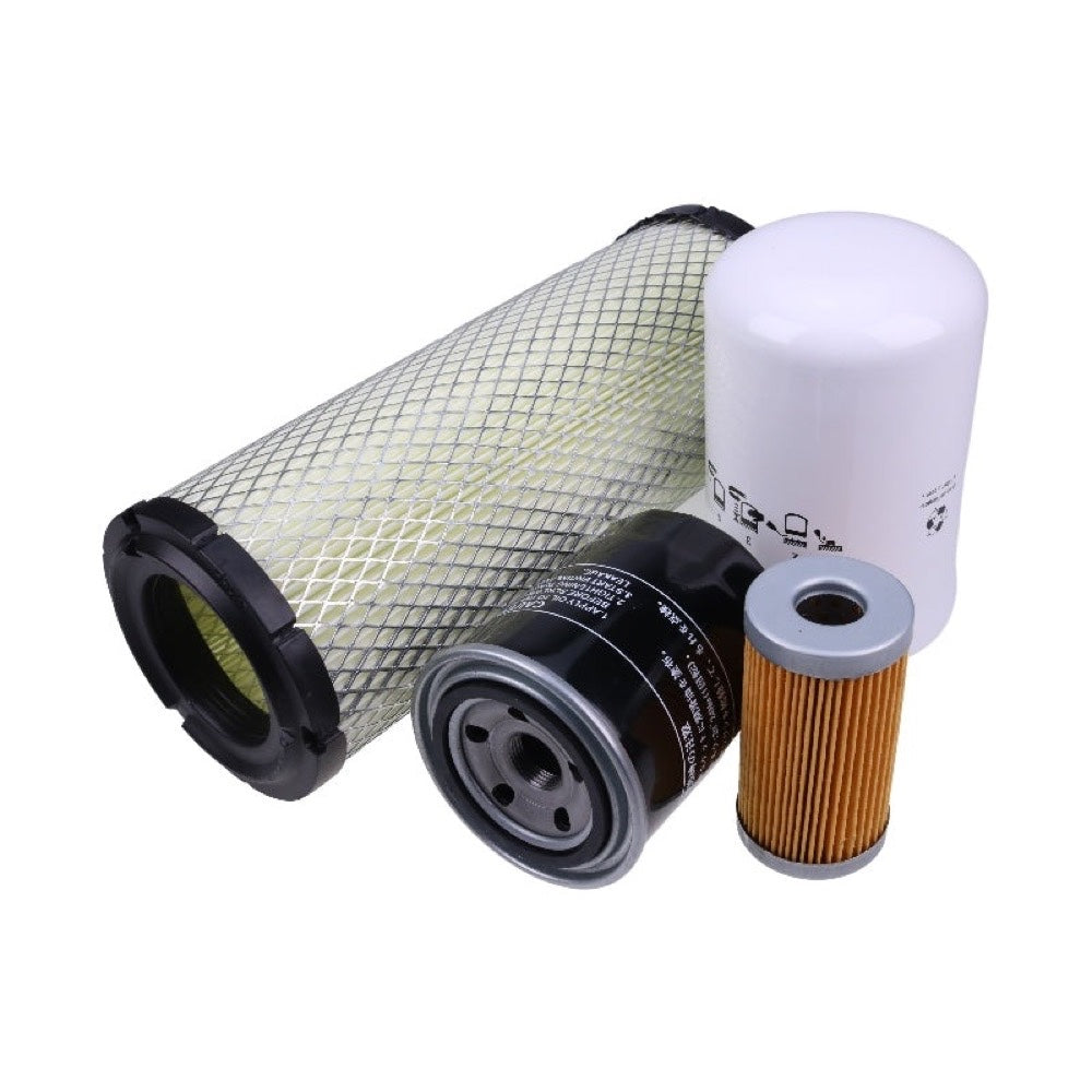 Filter Kit LVA21199 suitable for Yanmar Engine 4TNE84 4TNE88 John Deere Compact Utility Tractor 4500 4600 4700