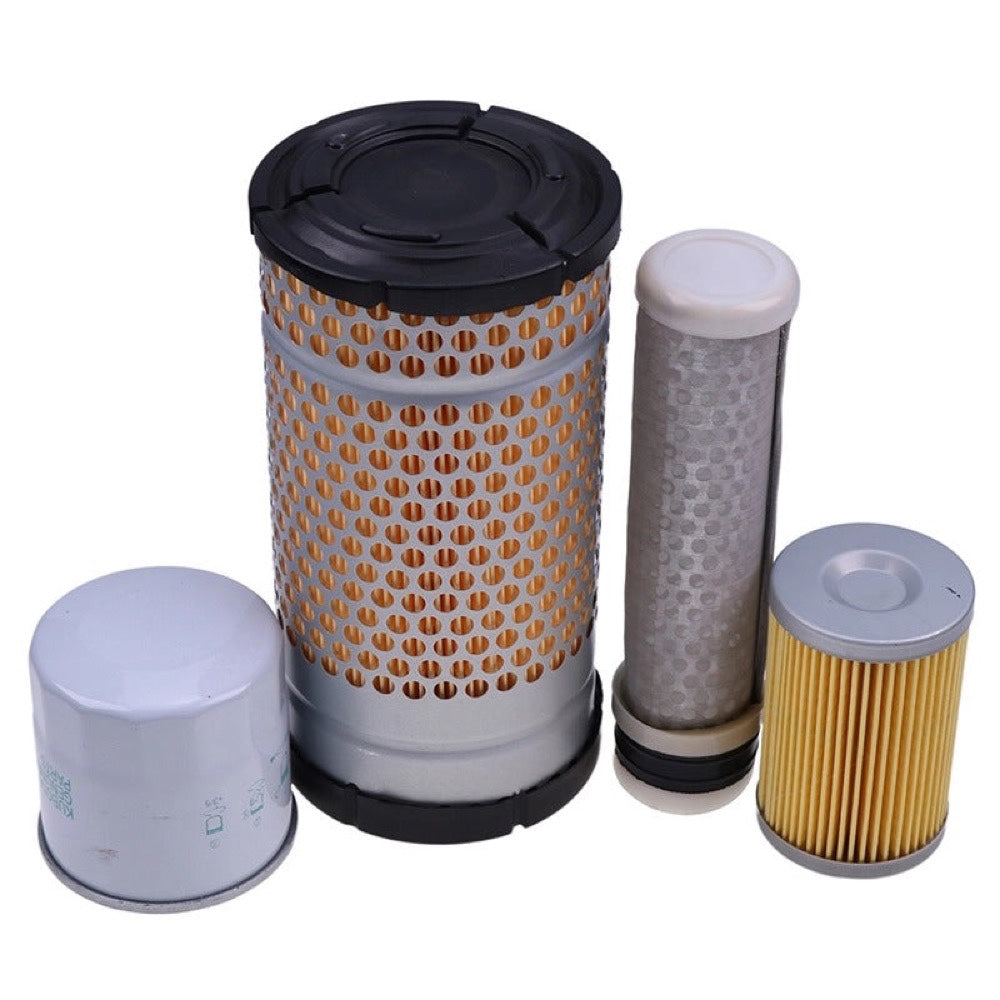 Filter Service Kit fits Kubota Mini Excavator KX36-3 KX41-3