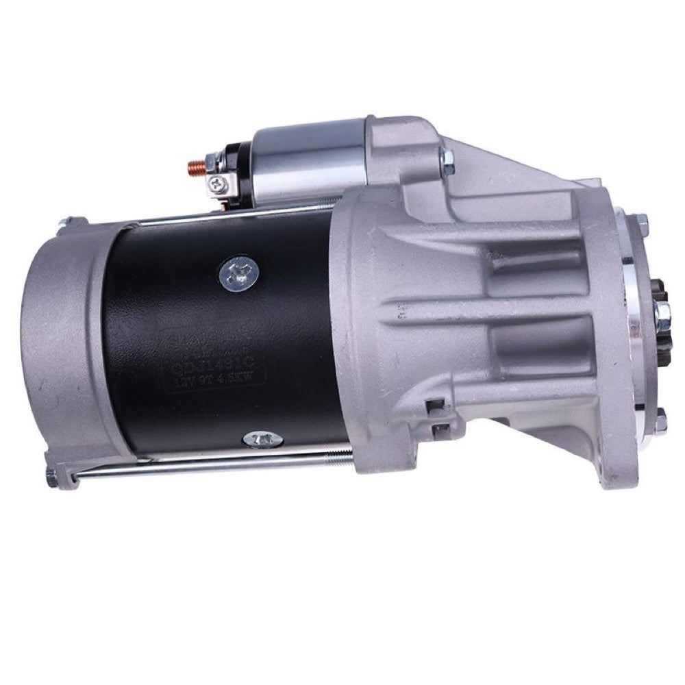 for use with Yanmar Engine 4TNV106 4TNV98 4TNV98T Gehl Mustang Takeuchi Loader Starter 129940-77011