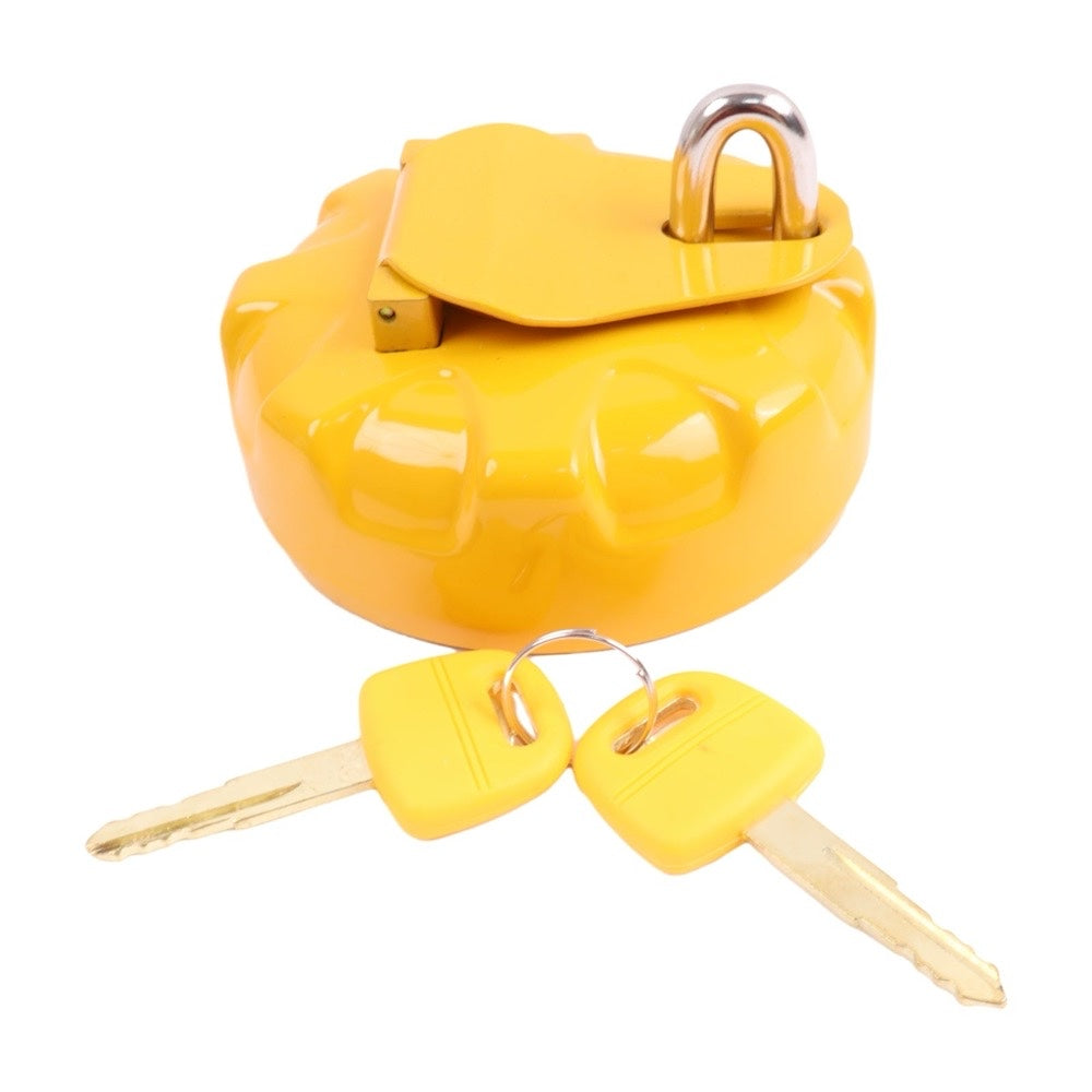 Fuel Cap With 2 Keys fits Komatsu Excavator PC60-8 PC70-8 PC110-7 PC120-5 PC120-6 PC130-7 PC150-3 PC200-3 PC200-6 PC200-7 PC220-3 PC220-6