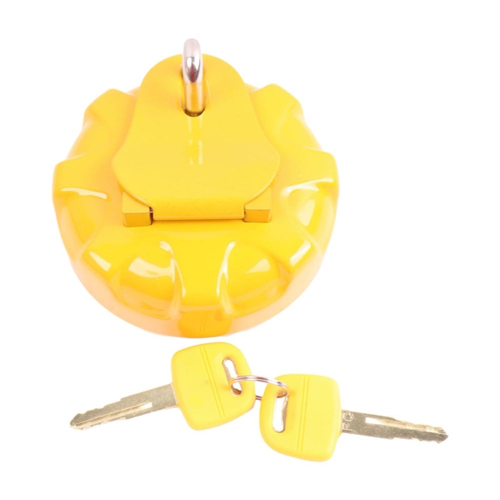 Fuel Cap With 2 Keys fits Komatsu Excavator PC60-8 PC70-8 PC110-7 PC120-5 PC120-6 PC130-7 PC150-3 PC200-3 PC200-6 PC200-7 PC220-3 PC220-6