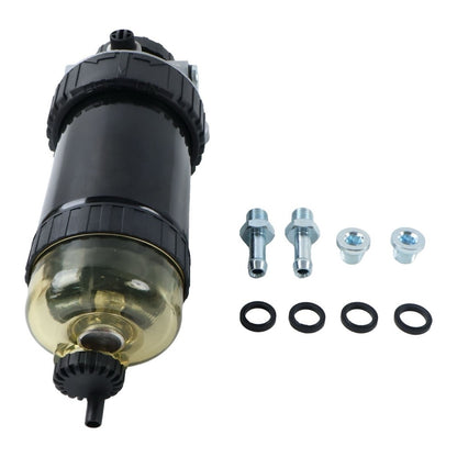 Fuel Filter Water Separator Assembly RE517382 for use with John Deere Engine 4045 6090 6068 6081 Loader 310L 310SJ 315SJ 325J 410J 410L 710J