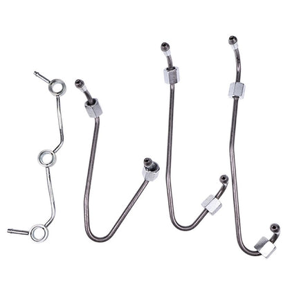 Fuel Injector Pipe Set 16231-53712 16231-53722 16231-53732 16261-42502 for use with Kubota Engine D905 D1005 D1105