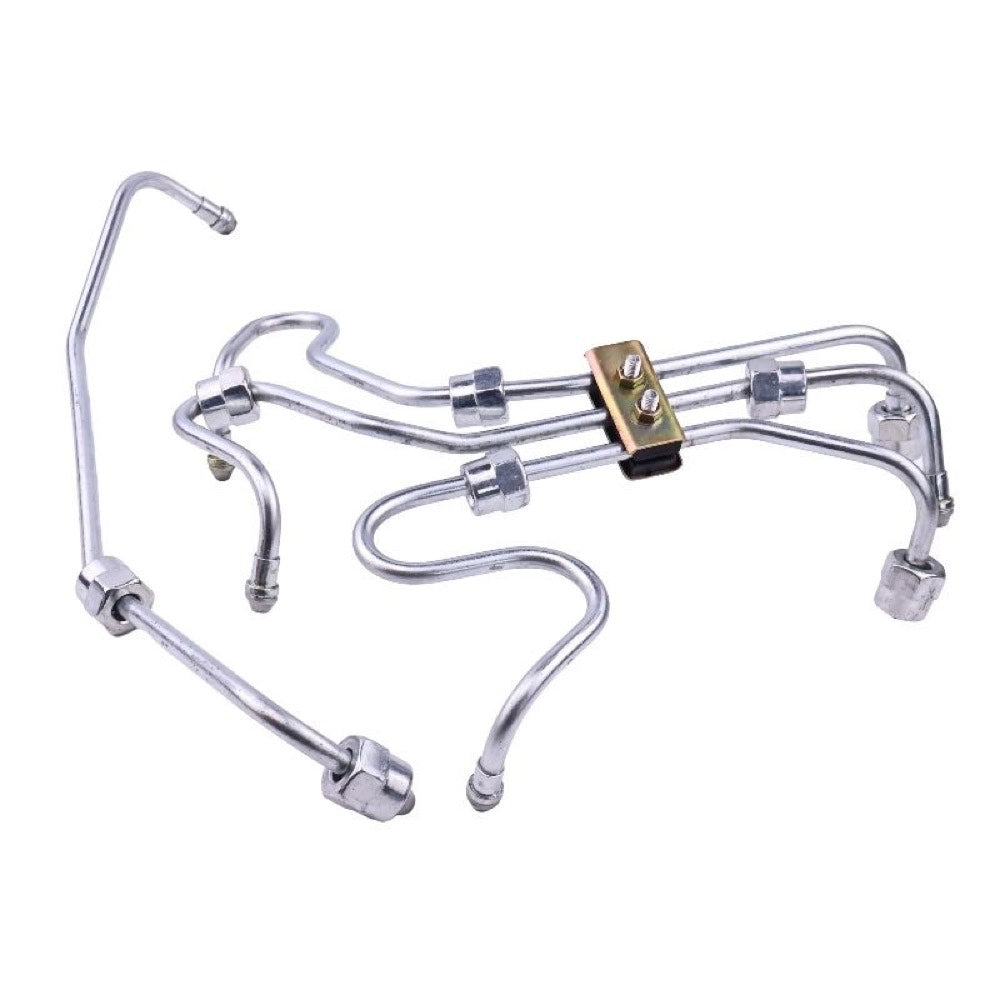 Fuel Injector Pipe Set 8970177881 8970177871 8970177891 8970177901 compatible with Isuzu Engine 4JG1 4JB1 Komatsu Doosan Excavator SOLAR 55