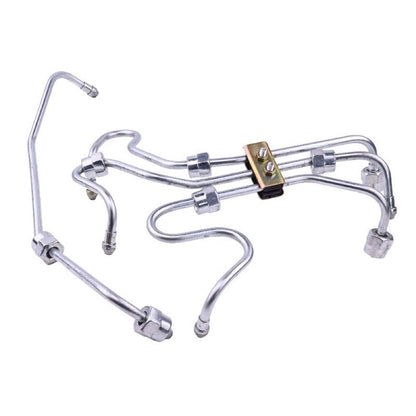 Fuel Injector Pipe Set 8970177881 8970177871 8970177891 8970177901 compatible with Isuzu Engine 4JG1 4JB1 Komatsu Doosan Excavator SOLAR 55