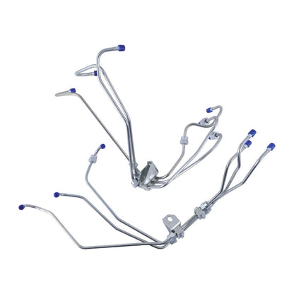 Fuel Injector Supply Tube Line Kit 3960783 3960784 suitable for Cummins Engine 6B5.9 6BT 5.9L 1991-1993 Dodge Pickup