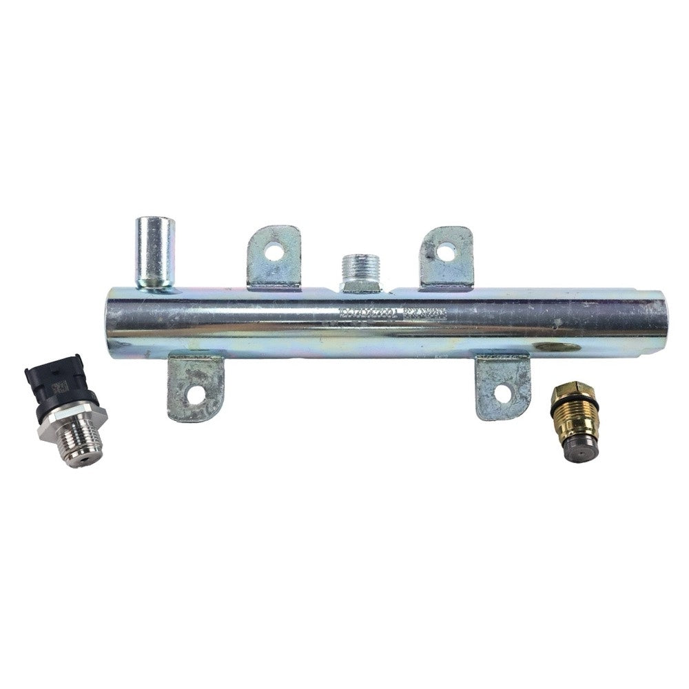 Fuel Manifold 3977727 for use with Cummins Engine 6B5.9 6C8.3 B3.3 ISBE4 ISB4.5 ISD4.5 QSB4.5 Hyundai Loader HL730-7A HL730-9 HL730TM-7A HL730TM-9